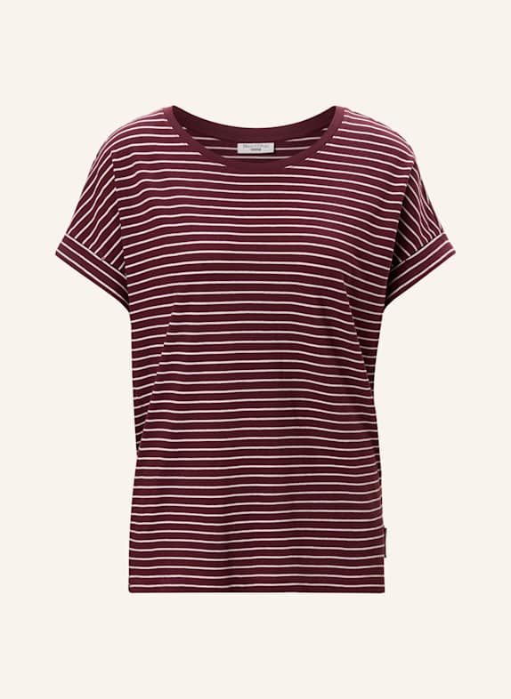 Marc O'Polo DENIM T-Shirt DUNKELROT