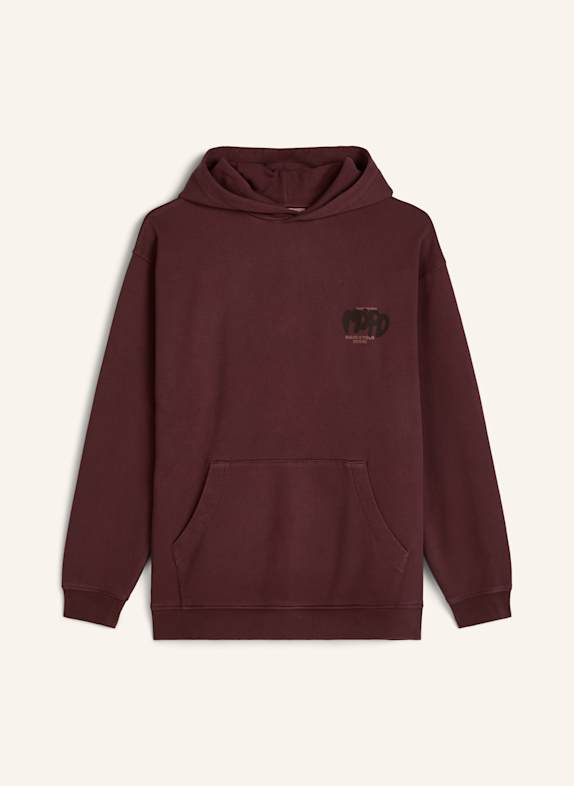 Marc O'Polo DENIM Hoodie DUNKELROT