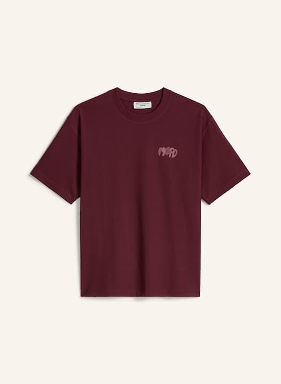 Marc O'Polo DENIM T-Shirt DUNKELROT