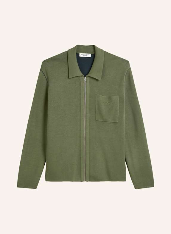 Marc O'Polo DENIM Strickjacke DUNKELGRÜN