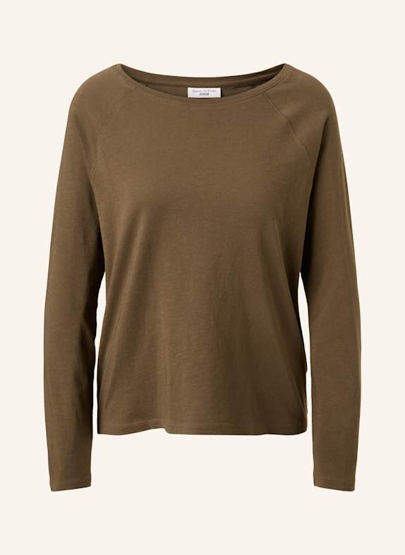 Marc O'Polo DENIM Longsleeve DUNKELBRAUN