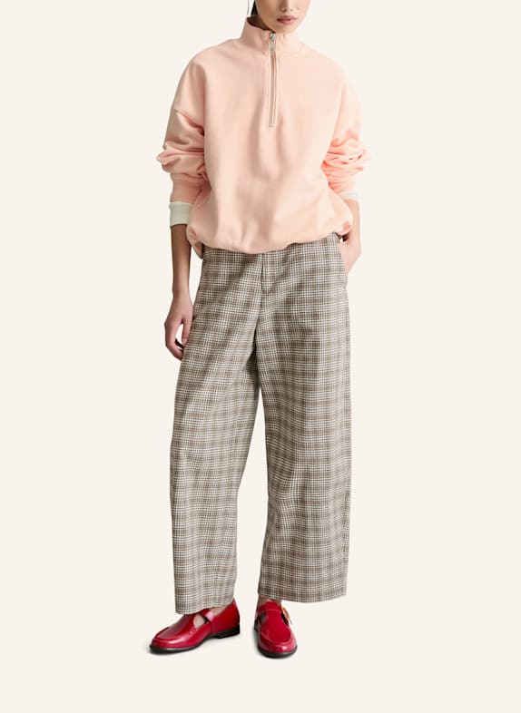 Marc O'Polo DENIM Half- Zip-Sweatshirt ROSA