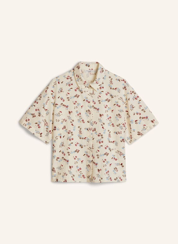 Marc O'Polo DENIM Print-Bluse WEISS