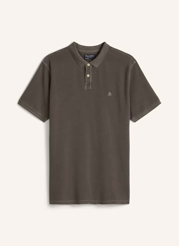 Marc O'Polo Poloshirt DUNKELBRAUN