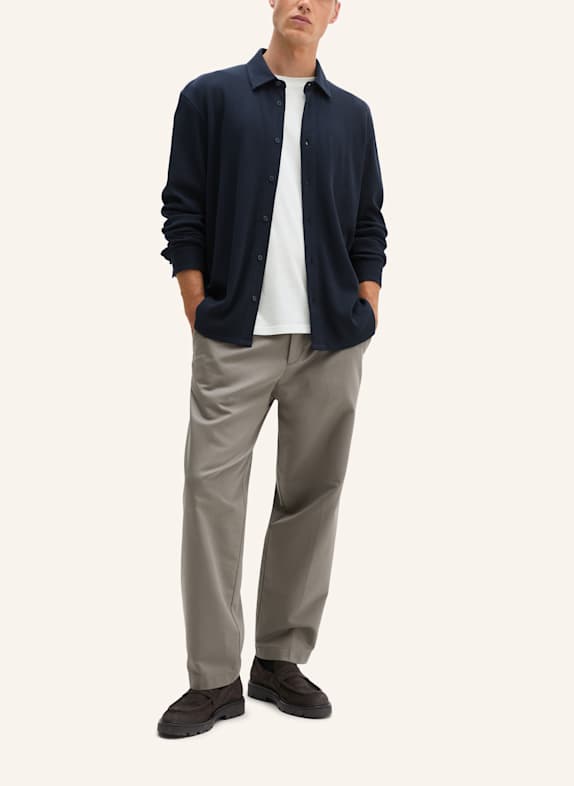 Marc O'Polo Jerseyhemd BLAU
