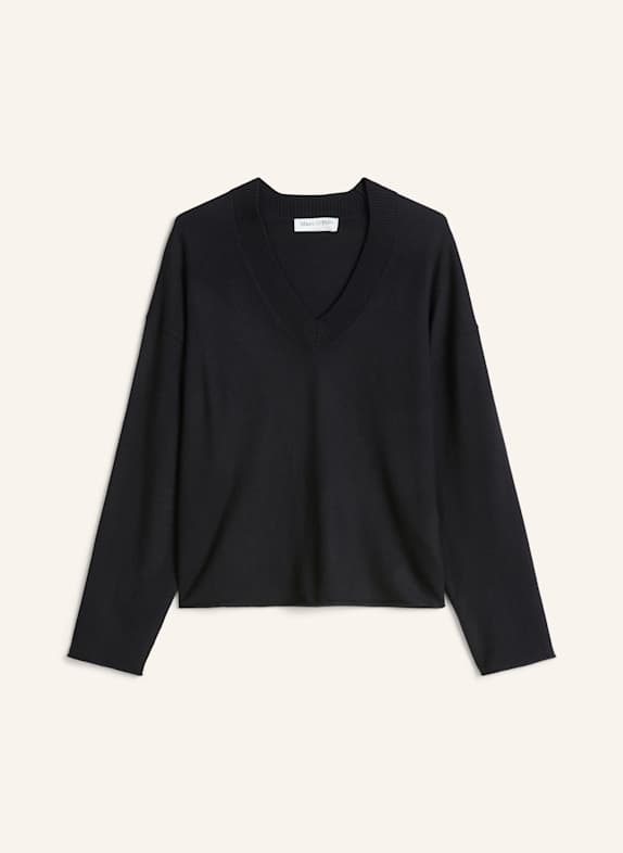 Marc O'Polo V-Neck-Pullover SCHWARZ