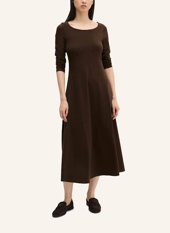 Marc O'Polo Jerseykleid BRAUN
