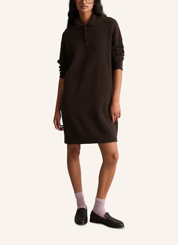 Marc O'Polo DENIM Strickkleid BRAUN