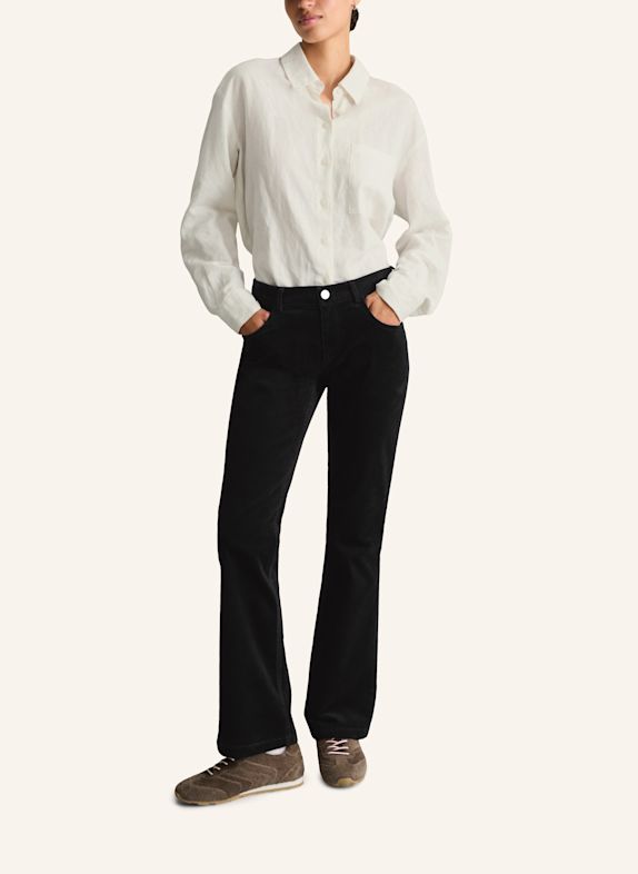 Marc O'Polo DENIM Cordhose Model Nella bootcut SCHWARZ