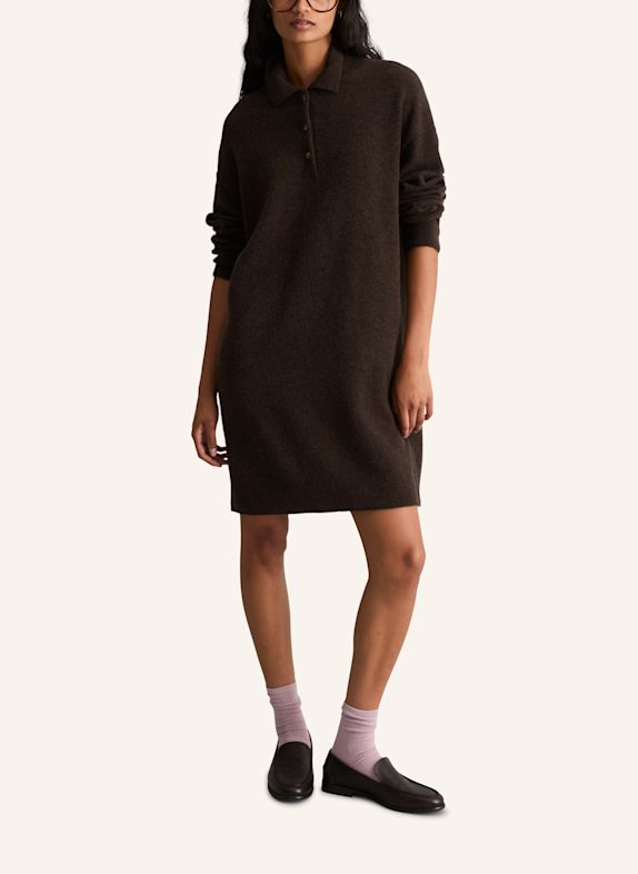 Marc O'Polo DENIM Strickkleid BRAUN
