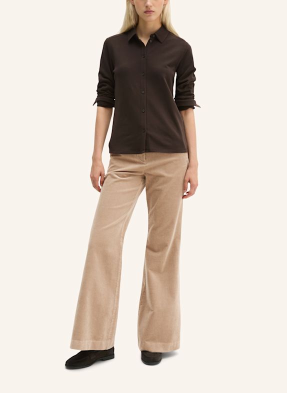 Marc O'Polo Jersey-Poloshirt BRAUN