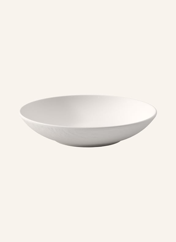 Villeroy & Boch Schale flach MANUFACTURE ROCK BLANC WEISS