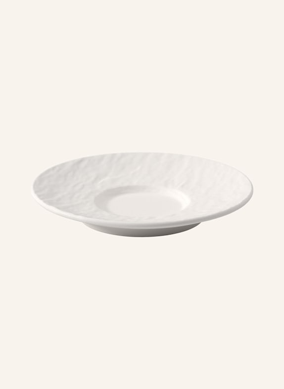 Villeroy & Boch Mokka-/Espressountertasse MANUFACTURE ROCK BLANC WEISS