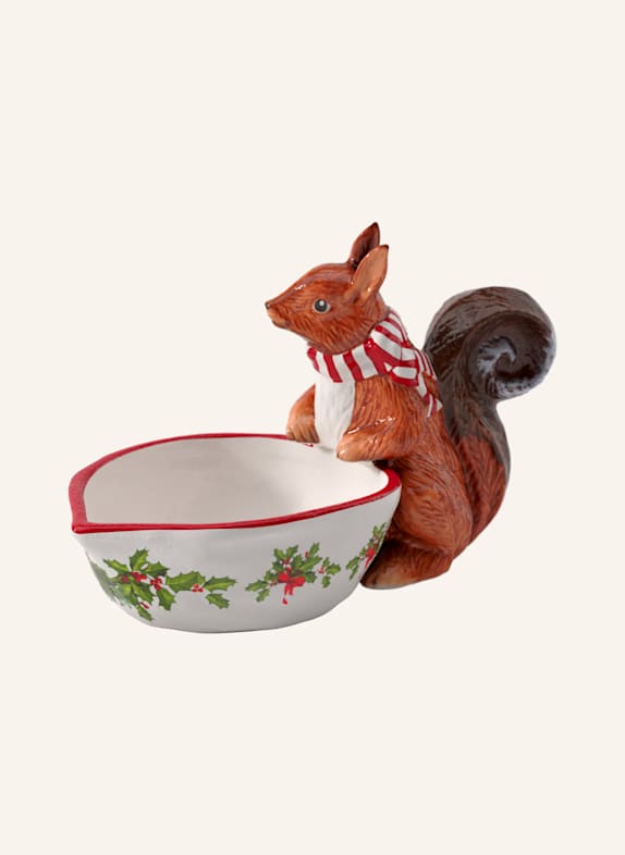 Villeroy & Boch Eichhörnchen mit Schale TOY'S FANTASY GELB/ GRÜN/ BLAU/ ROT