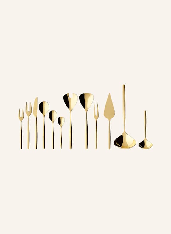 Villeroy & Boch Tafelbesteck 70tlg. METROCHIC D'OR GOLD