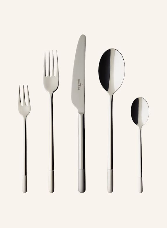 Villeroy & Boch Tafelbesteck 30tlg. ELLA SATINIERT SILBER