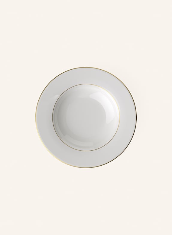 Villeroy & Boch Suppenteller ANMUT GOLD WEISS
