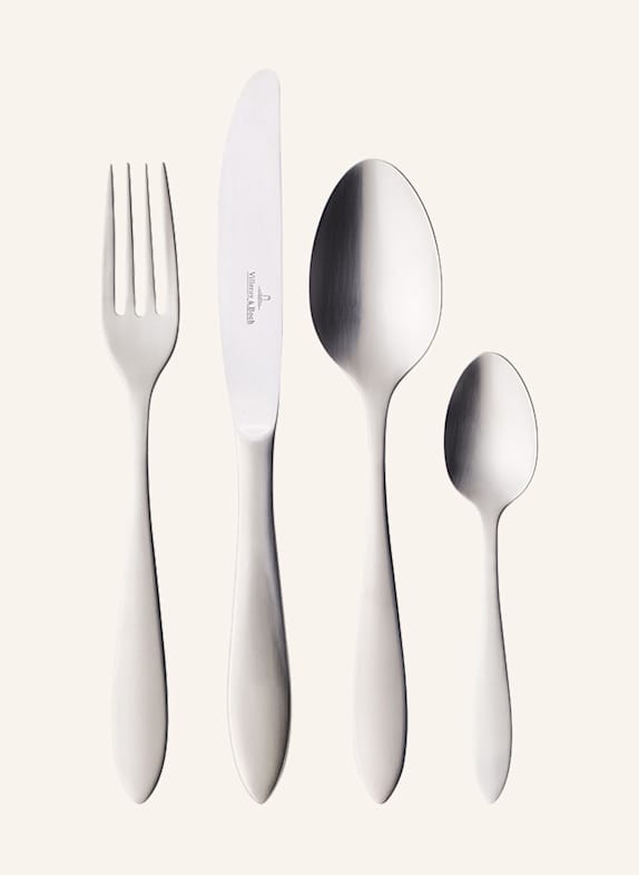 Villeroy & Boch Tafelbesteck 24tlg. ARTHUR GEBÜRSTET SILBER