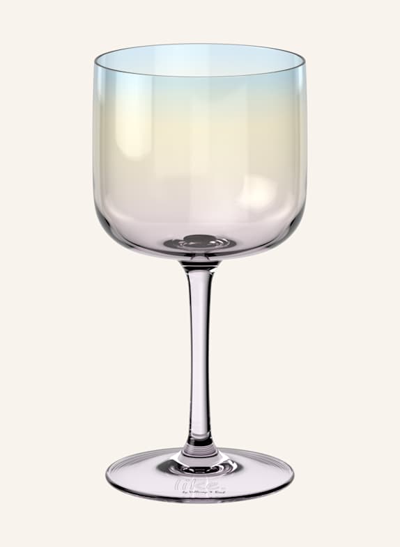 like. by Villeroy & Boch Weinglas, Set 2tlg LIKE PEARL GELB/ GRÜN/ BLAU/ ROT