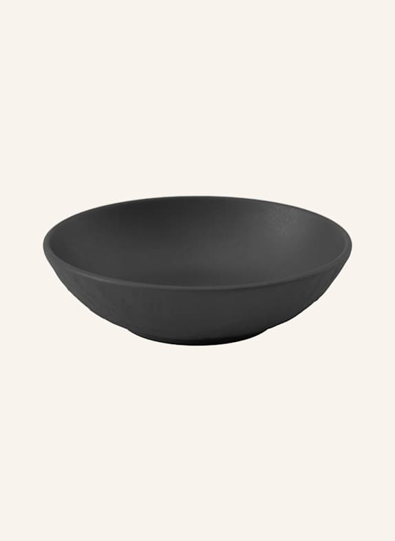 Villeroy & Boch Dessertschale MANUFACTURE ROCK SCHWARZ/ GRAU