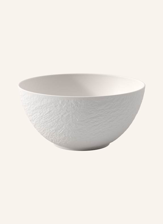 Villeroy & Boch Salatschüssel MANUFACTURE ROCK BLANC WEISS