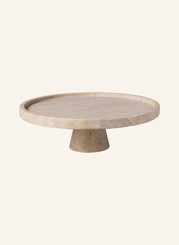 Villeroy & Boch Servierschale mt Fuß MANUFACTURE TRAVERTINE BEIGE