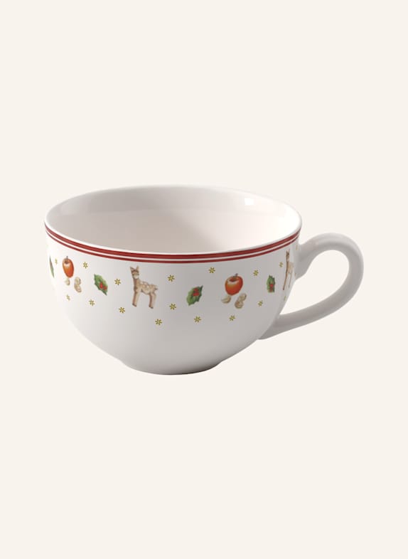 Villeroy & Boch Milchkaffee-Obertasse TOY'S DELIGHT ROT/ WEISS