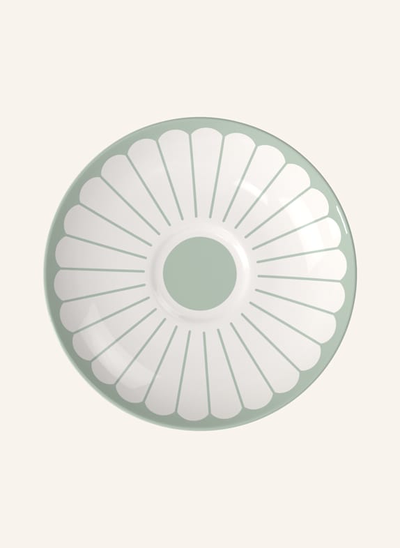 Villeroy & Boch Kaffee-Untertasse FLEUR VERT GRÜN