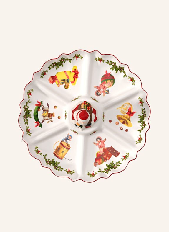 Villeroy & Boch Kabarett Nostalgie TOY'S FANTASY ROT/ WEISS