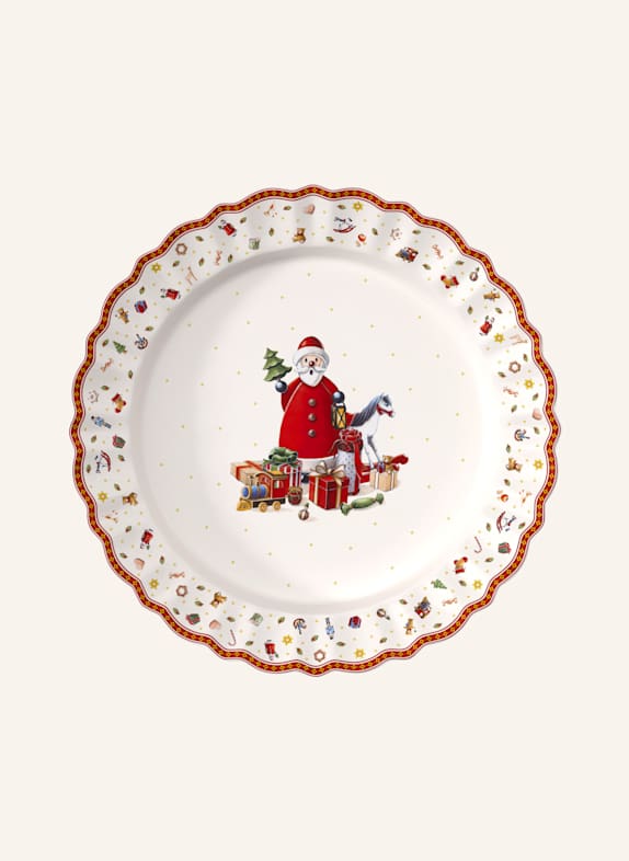 Villeroy & Boch Servierplatte TOY'S DELIGHT ROT/ WEISS