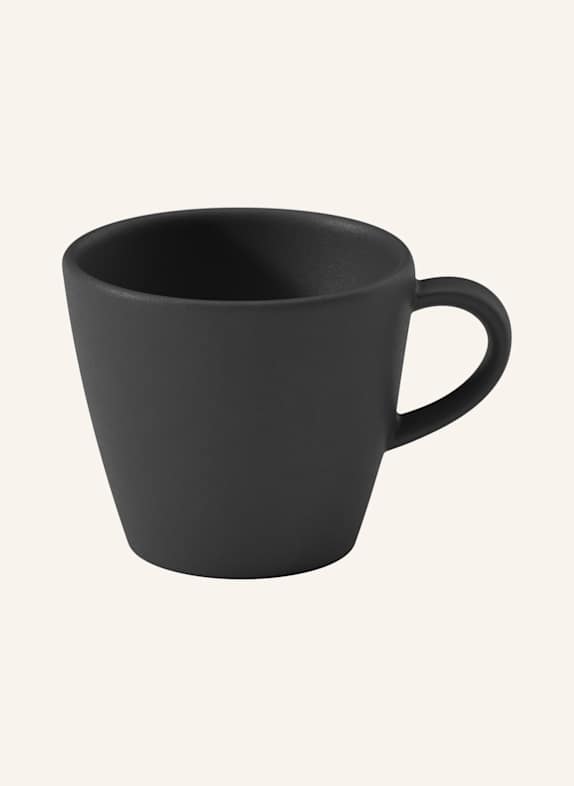 Villeroy & Boch Mokka-/Espressoobertasse MANUFACTURE ROCK SCHWARZ