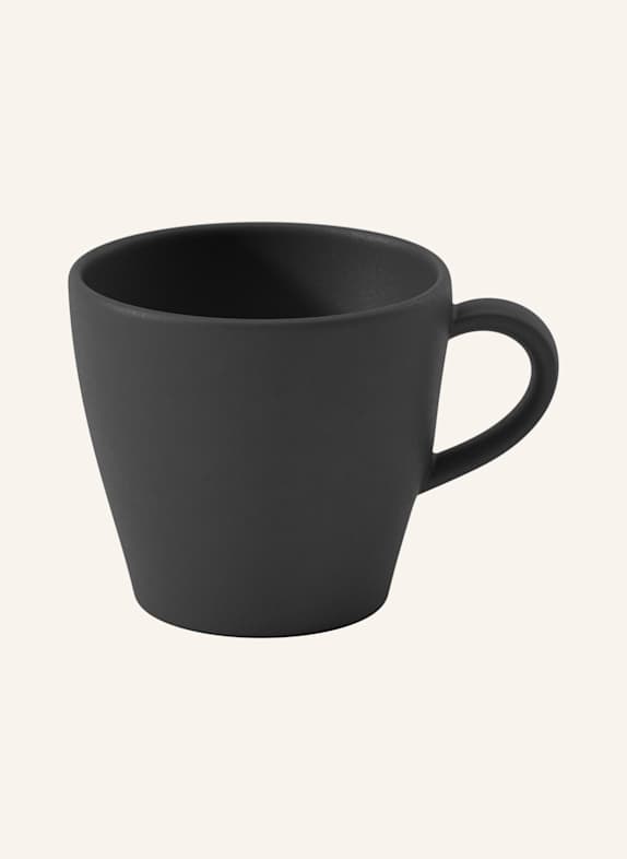 Villeroy & Boch Kaffeeobertasse MANUFACTURE ROCK SCHWARZ