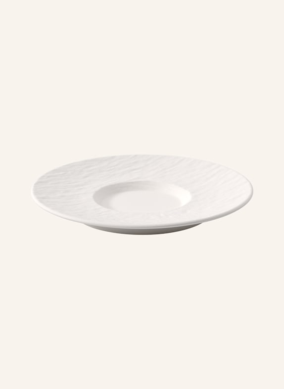 Villeroy & Boch Kaffeeuntertasse MANUFACTURE ROCK BLANC WEISS