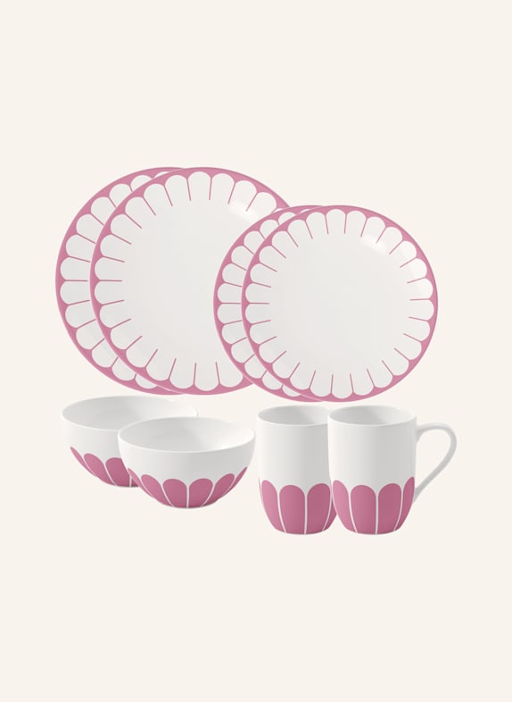 Villeroy & Boch Starter-Set 8tlg. FLEUR CASSIS PINK