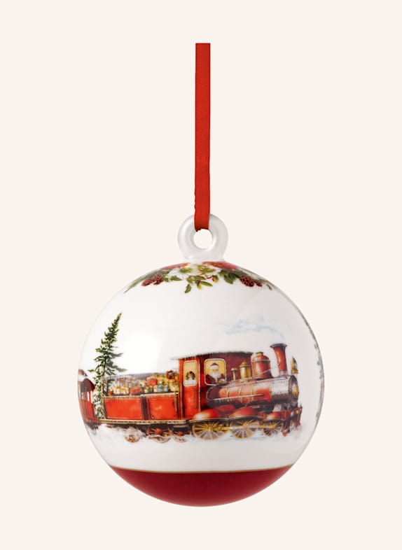 Villeroy & Boch Jahres-Kugel 2025 ANNUAL CHRISTMAS EDITION GELB/ GRÜN/ BLAU/ ROT