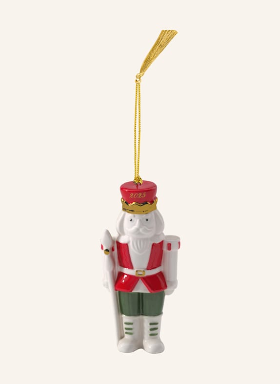 Villeroy & Boch Ornament Nussknacker 2025 CHRISTMAS CLASSICS GELB/ GRÜN/ BLAU/ ROT
