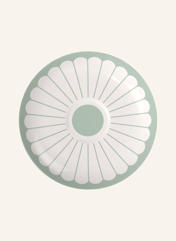 Villeroy & Boch Cappuccino-Untertasse FLEUR VERT GRÜN