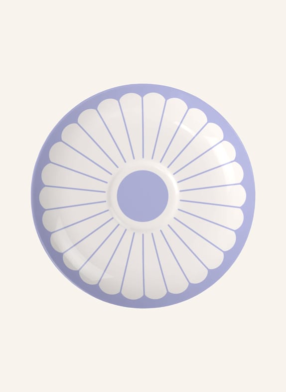 Villeroy & Boch Cappuccino-Untertasse FLEUR BLEU BLAU