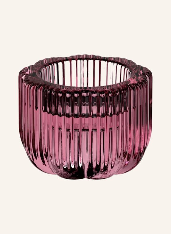 Villeroy & Boch Kerzenständer 2 in 1 FLEUR CASSIS LILA