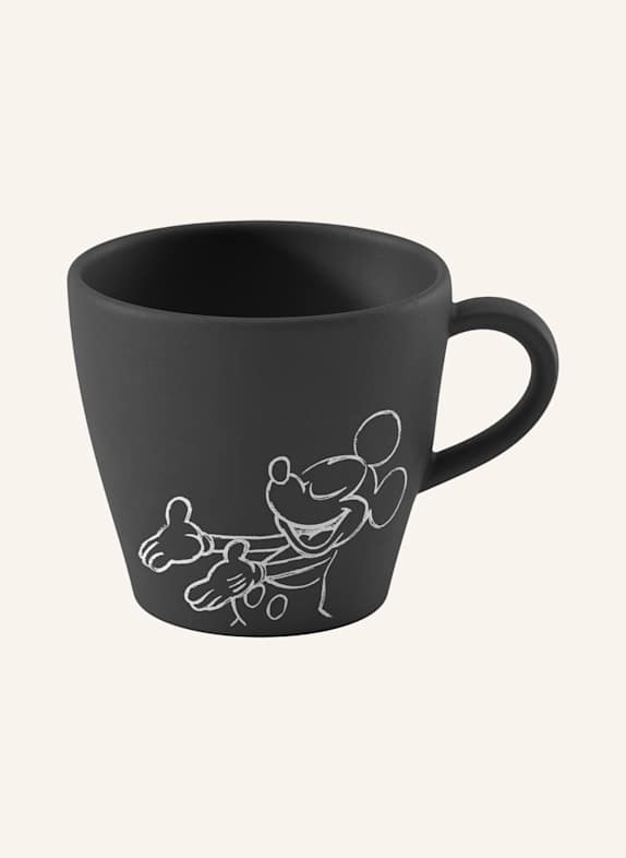 Villeroy & Boch Kaffeetasse MANUFACTURE ROCK - MICKEY MOUSE SCHWARZ