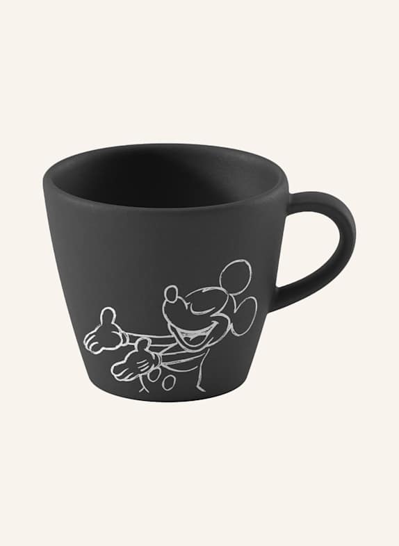 Villeroy & Boch Espressotasse MANUFACTURE ROCK - MICKEY MOUSE SCHWARZ