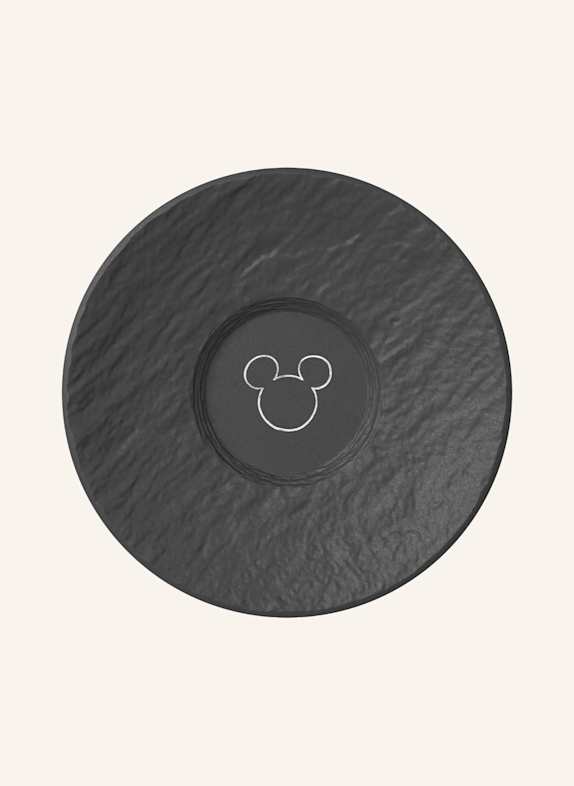 Villeroy & Boch Espresso-Untertasse MANUFACTURE ROCK - MICKEY MOUSE SCHWARZ