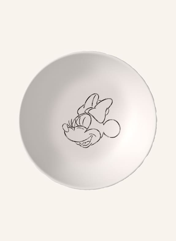 Villeroy & Boch Dessertschale MANUFACTURE ROCK BLANC - MICKEY MOUSE WEISS