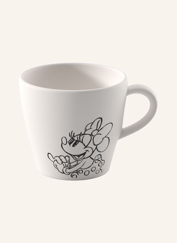 Villeroy & Boch Kaffeetasse MANUFACTURE ROCK BLANC - MICKEY MOUSE WEISS