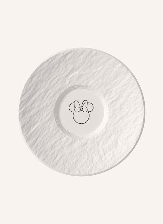 Villeroy & Boch Espresso-Untertasse MANUFACTURE ROCK BLANC - MICKEY MOUSE WEISS