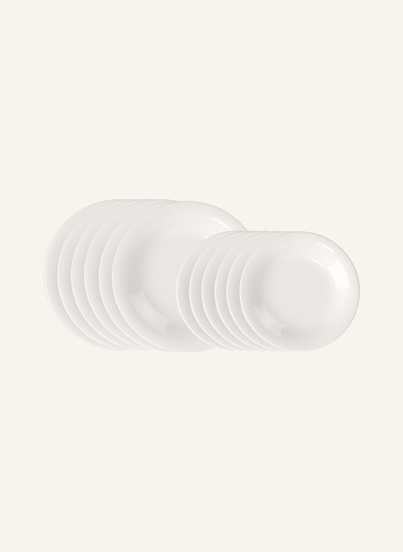 like. by Villeroy & Boch Teller-Set 12 Stück. EC ESSENTIAL WEISS