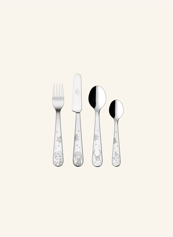Villeroy & Boch Kinderbesteck, 4-teilig DISNEY FROZEN SILBER