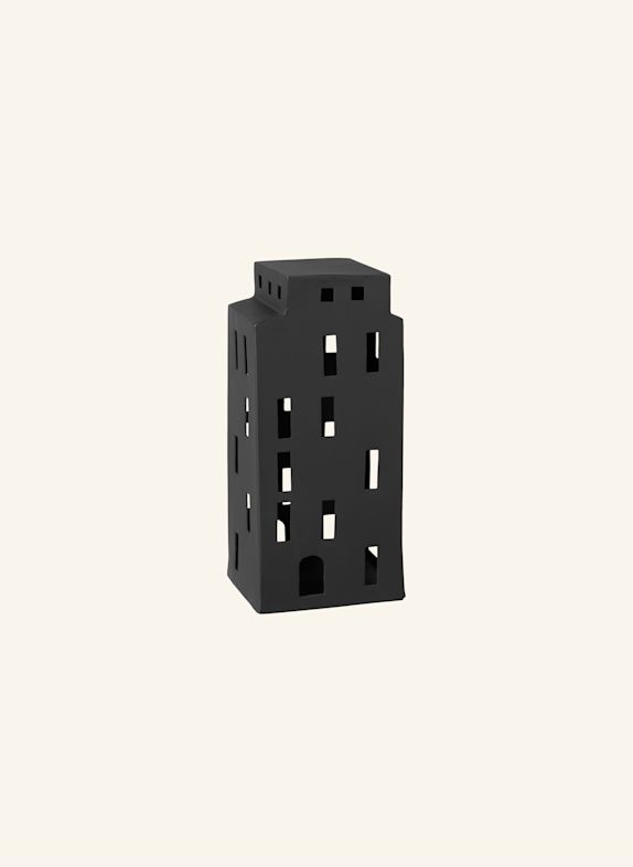 Villeroy & Boch Windlicht Haus CHRISTMAS CHIC SCHWARZ
