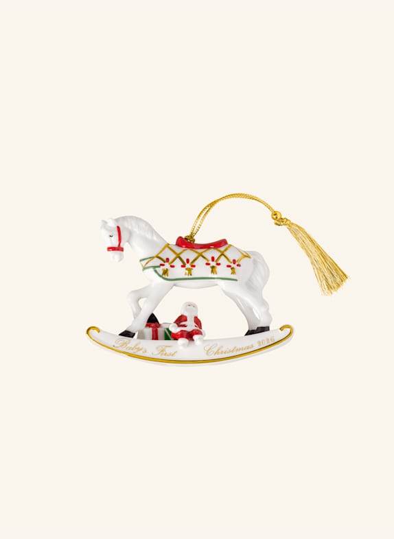 Villeroy & Boch Ornament Schaukelpferd 2026 CHRISTMAS CLASSICS GOLD