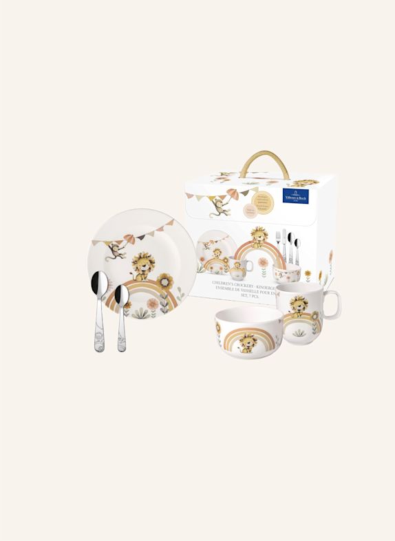 Villeroy & Boch Kindergeschirr-Set 7tlg. ROAR LIKE A LION BEIGE